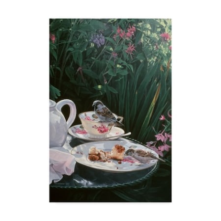 Ron Parker 'Tea For Two' Canvas Art,30x47